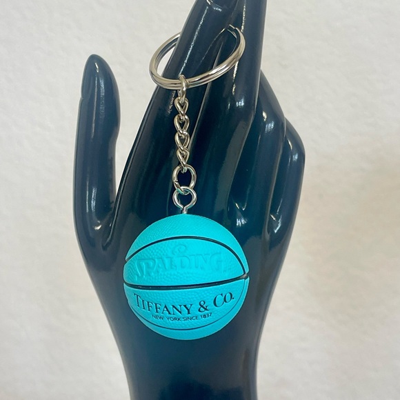 Tiffany & Co. Spalding Basketball Keychain - Picture 1 of 5